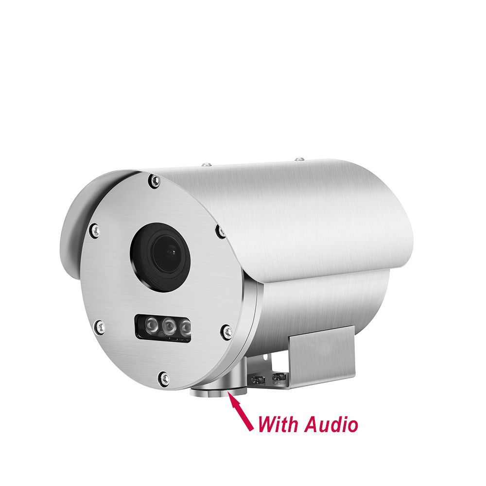 316L Explosion Proof IR HD POE IP Camera with Audio