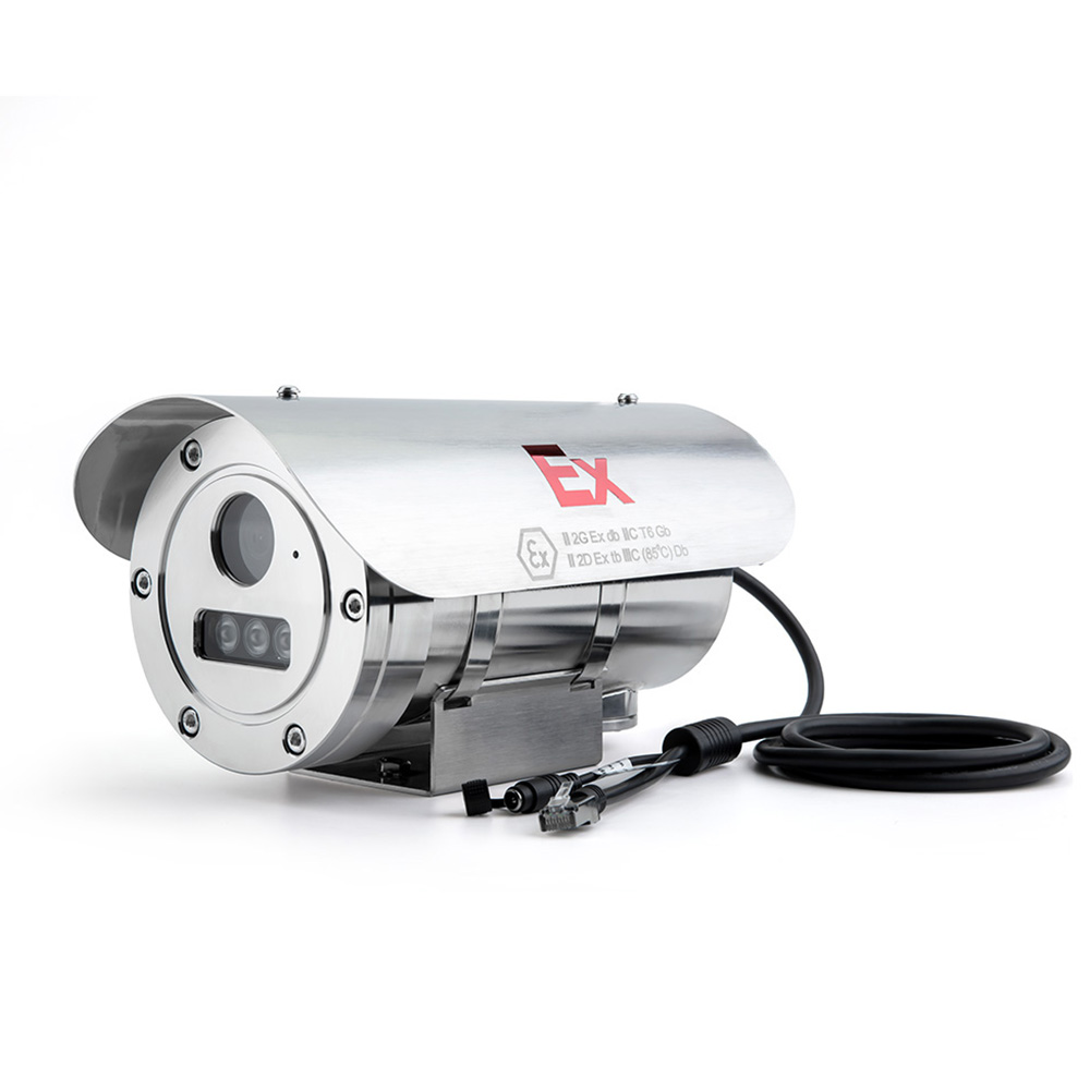 2/5/8MP Explosion-Proof IR Bullet IP POE Camera for Marine, Oil and Gas Drilling, Military