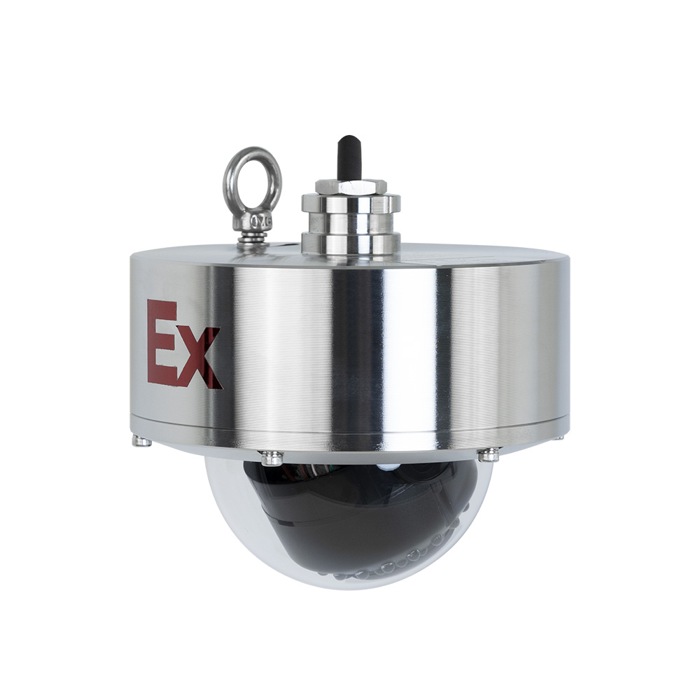 8MP 4K HD IP 316L Stainless Steel Explosion-Proof Anticorrosion IR Offshore Surveillance Camera