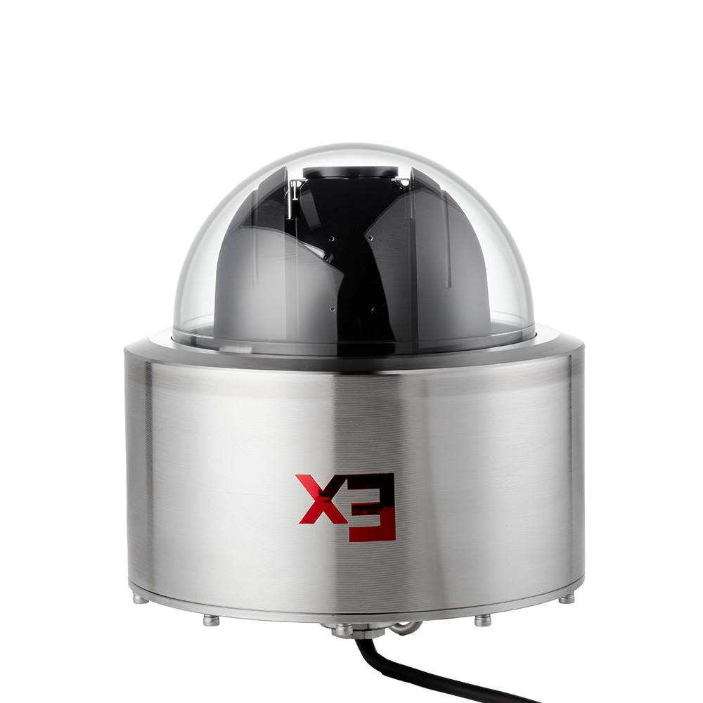316L 5MP 20X Marine Port Security High Speed Dome PTZ IP Explosion-Proof Camera