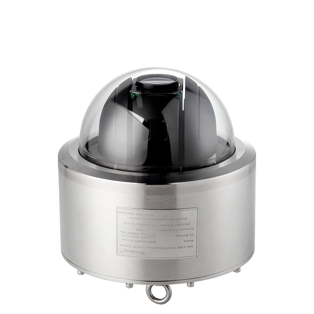 5MP 30X Zoom Marine Port Security 316L High Speed PTZ IP Explosion-Proof Camera