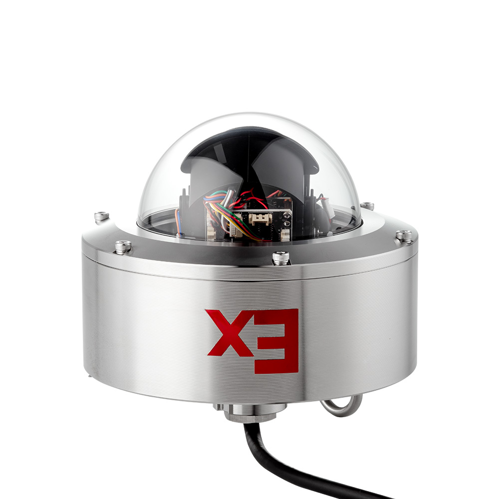 5MP 4X Zoom IP 316L Stainless Steel Explosion-Proof IR PTZ Camera For Port/Ship/Marine