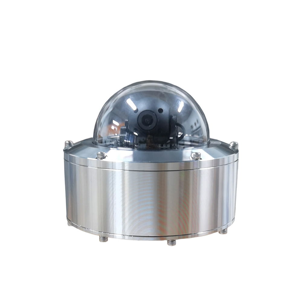 316L Stainless Steel 4MP 4X Zoom PTZ Explosion-Proof Surveillance IP Camera For Marine Vessels