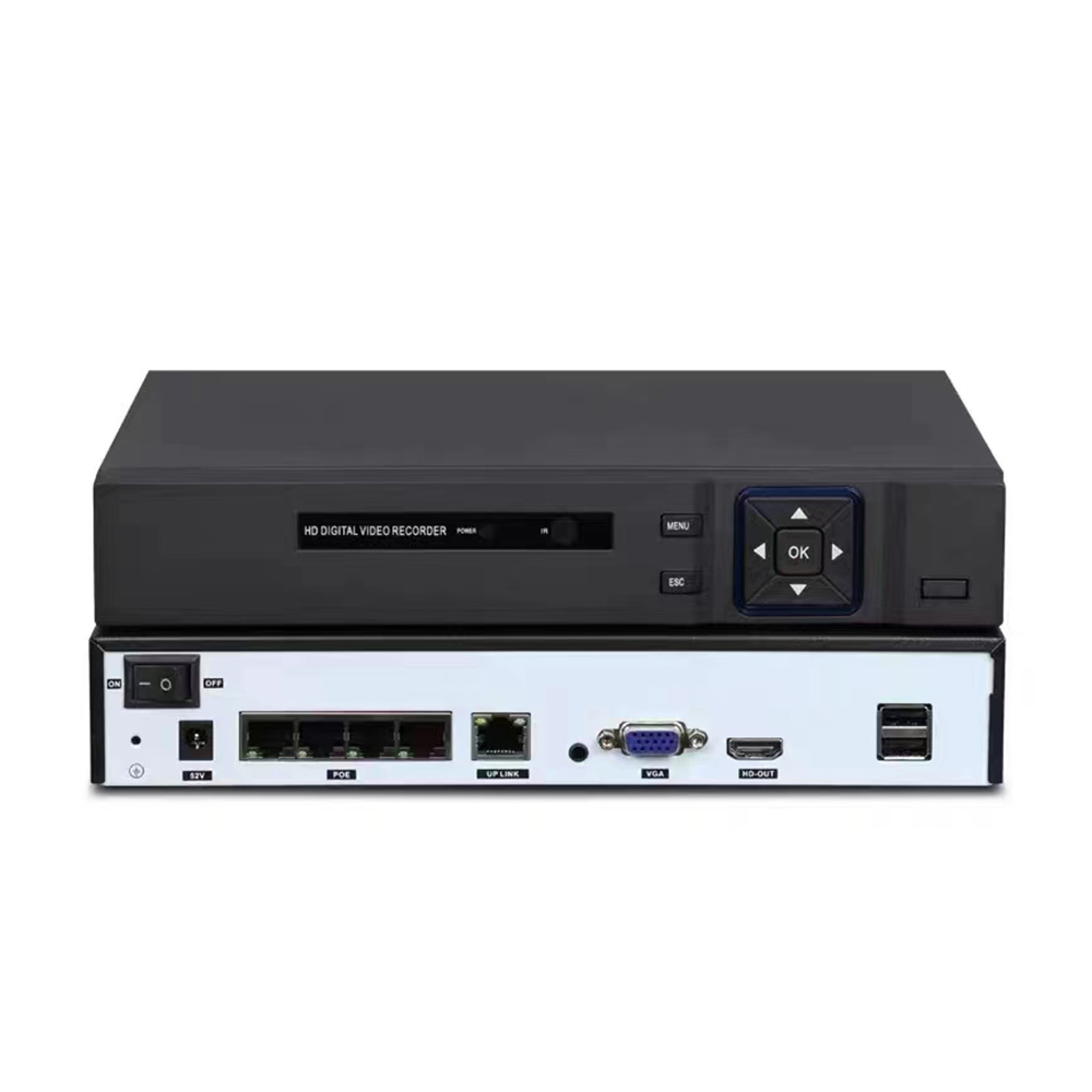 4CHS 8MP XMeye POE NVR Supplier China with Wardmay Brand