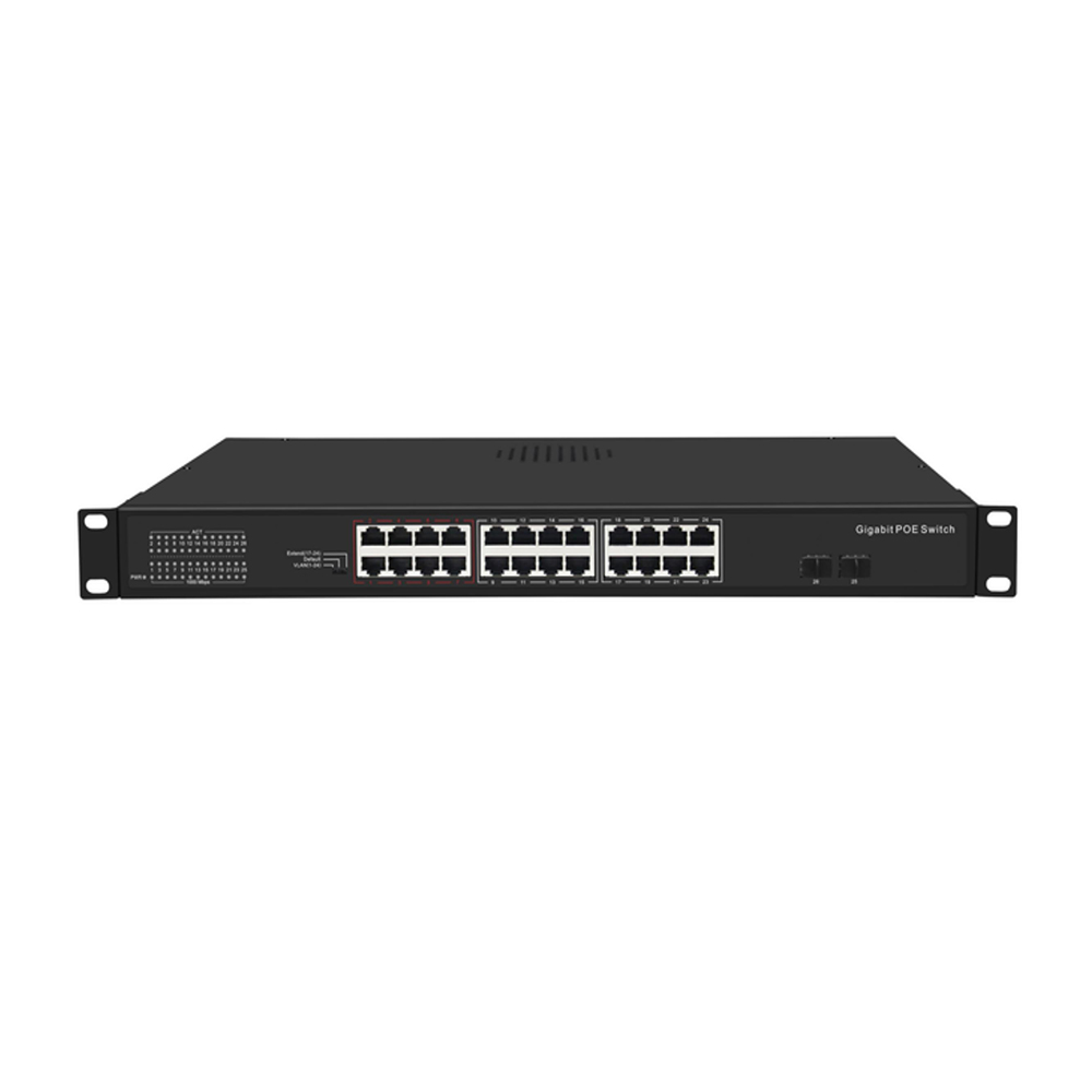 24chs Full 1000Mbps POE Switch