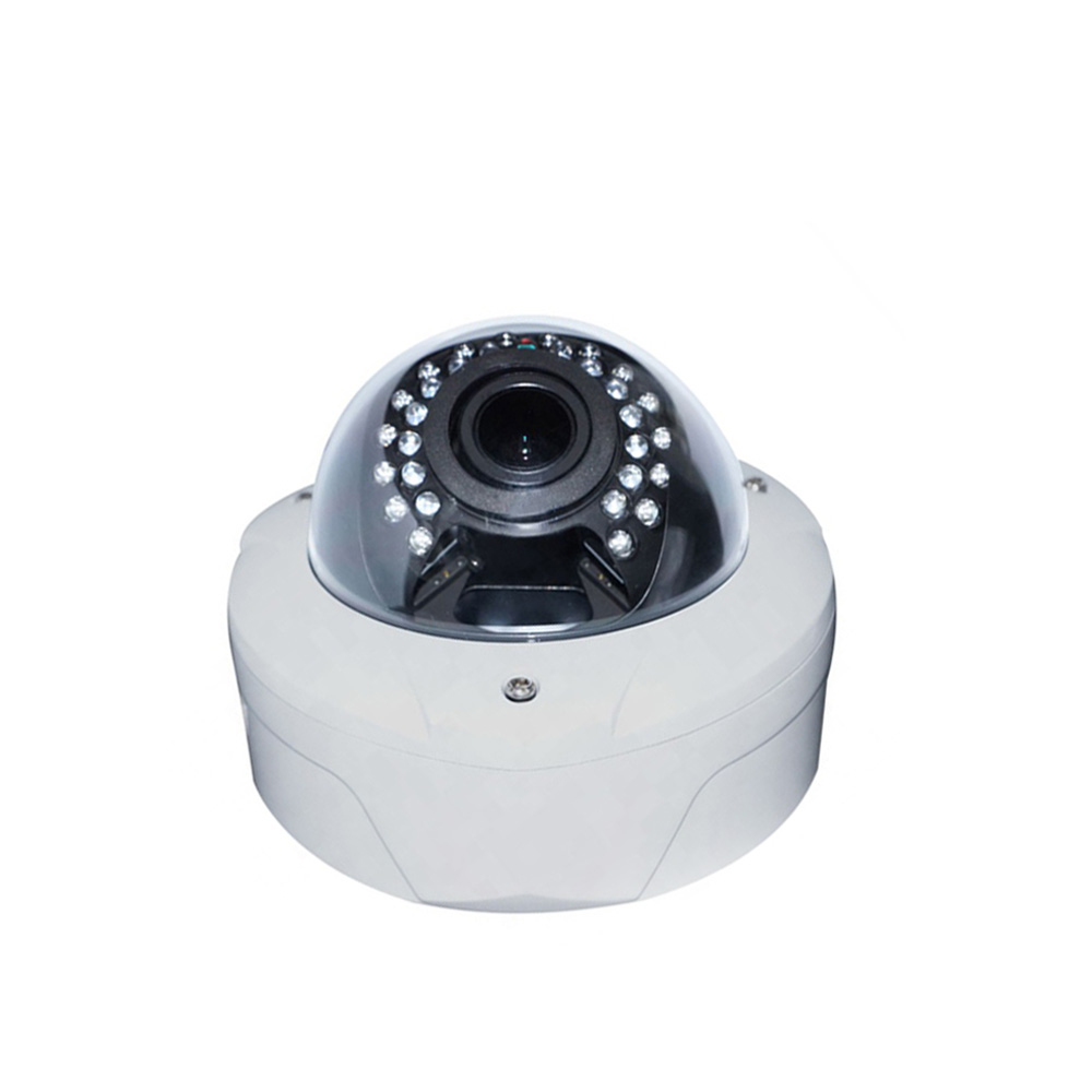 2.7-13.5mm Motorized CCTV Surveillance Metal Dome Security Sony 5MP IP Camera