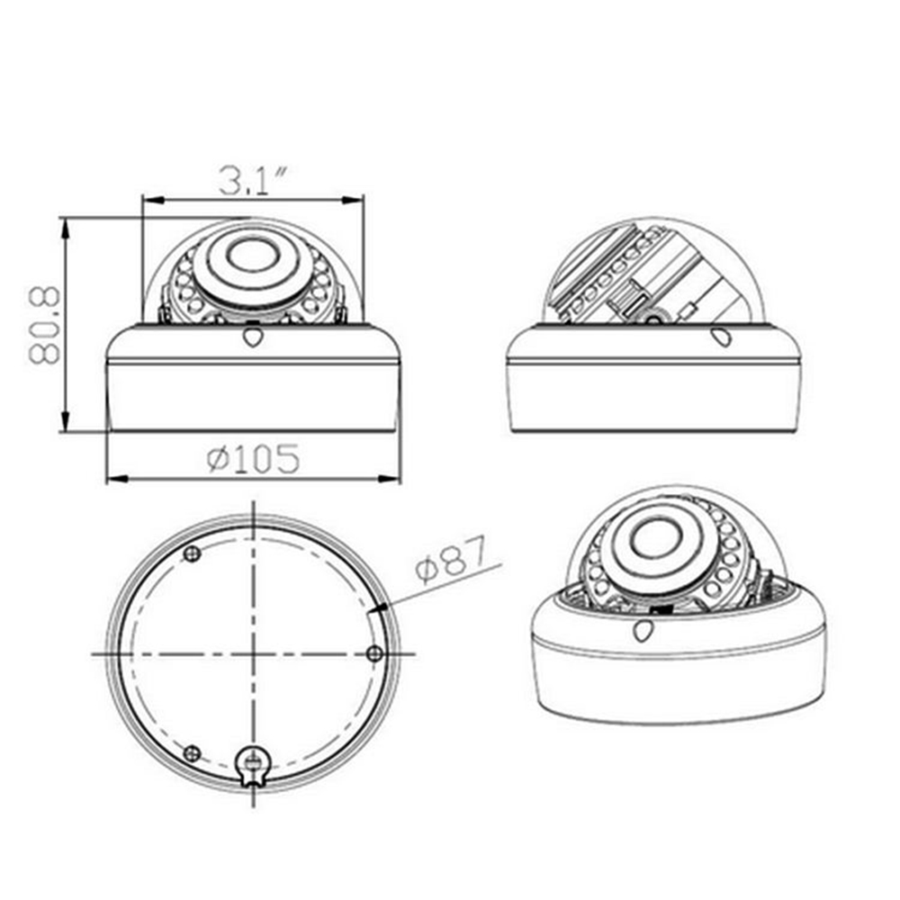 WDM 5MP Sony IMX335 Camera