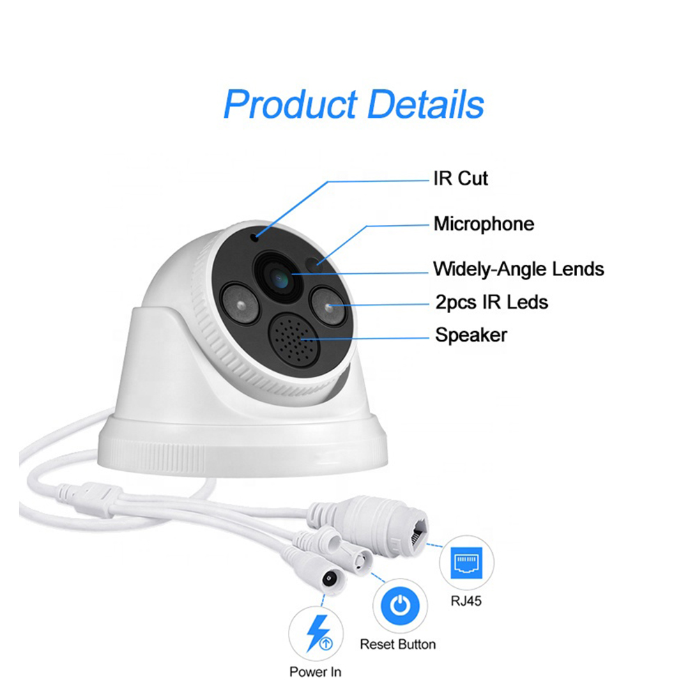 2/5MP HD Audio Wifi Camera