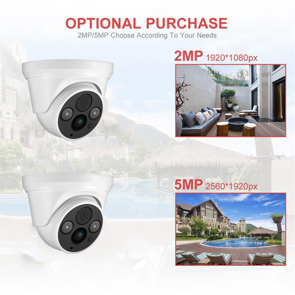 2/5MP HD Audio Wifi Camera