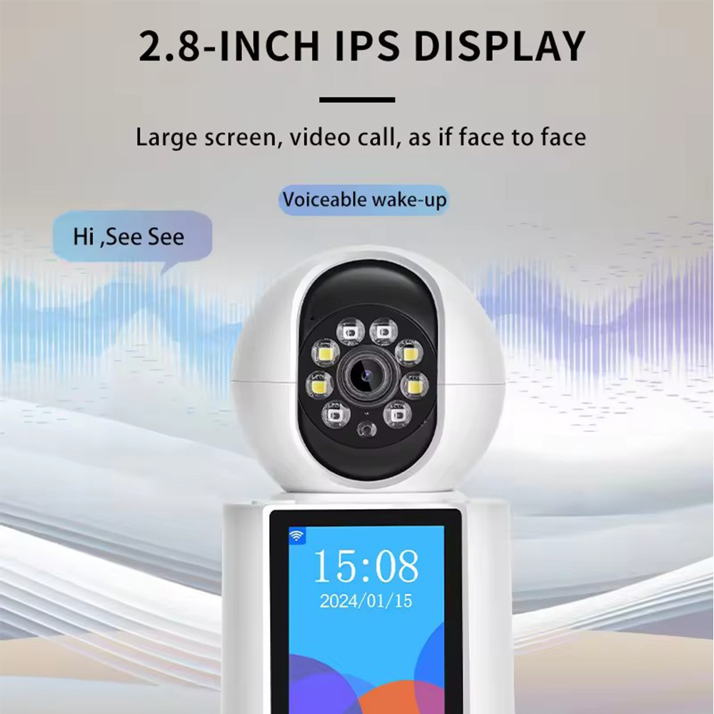 2024 New Arrival 3MP Video Calling WiFi Smart Camera