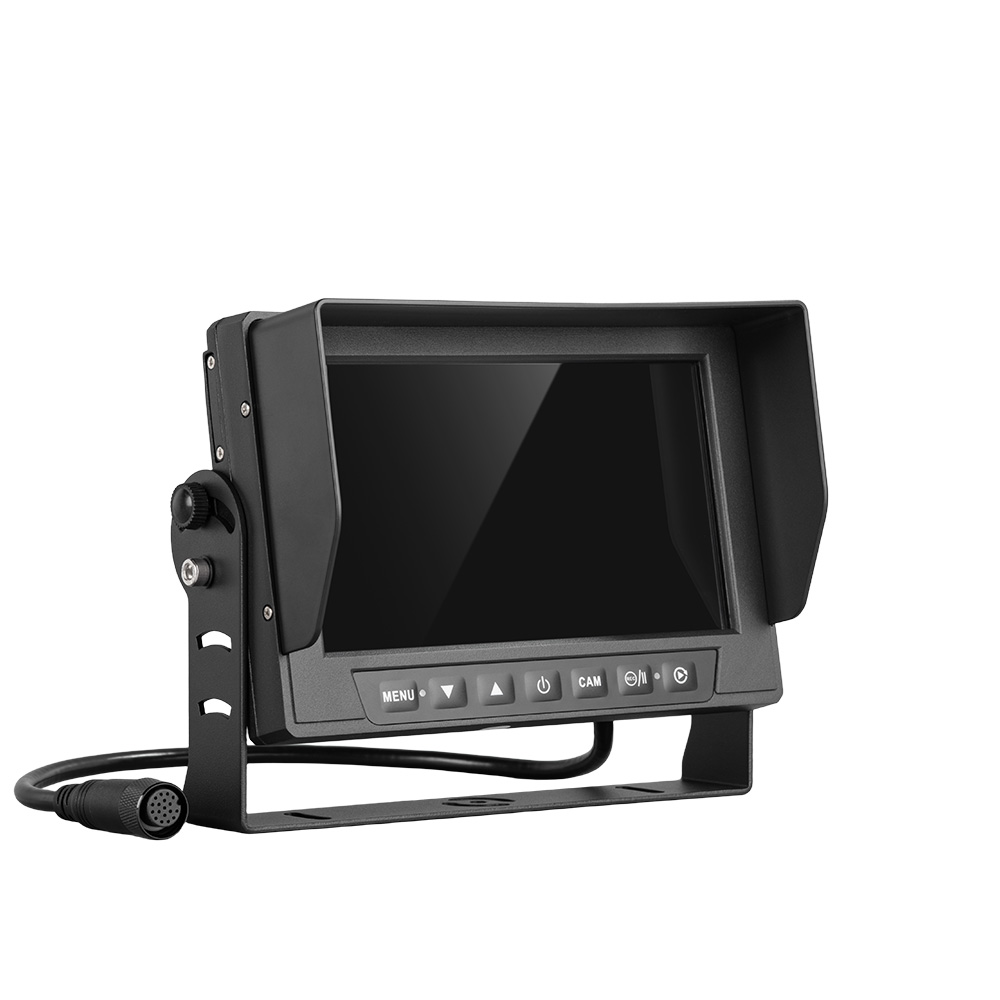 7 inch Quad CCTV Full Metal Waterproof IP68 HD Heavy-Duty Monitor
