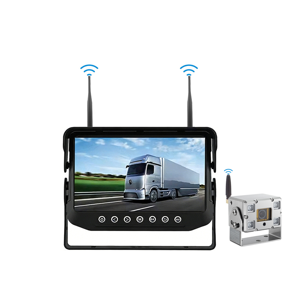 4CH 2MP SS304 Auto-Heating IR Heavy-Duty Camera Wireless Car Monitoring System